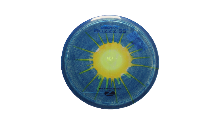 Discraft Z Fly Dye Buzzz SS Midrange Front View