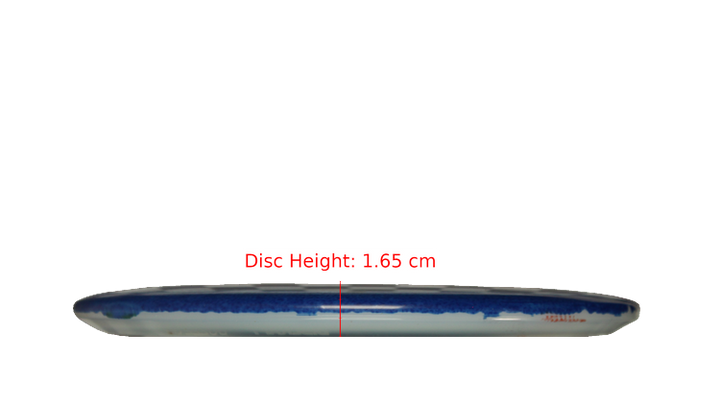 Discraft Z Fly Dye Buzzz SS Midrange Profile View