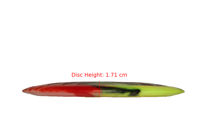 Discraft Z Fly Dye Heat Fairway Driver Profile View