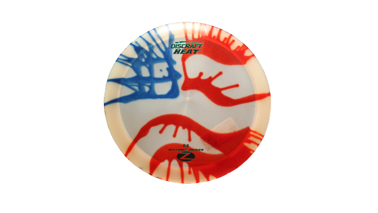 Discraft Z Fly Dye Heat Fairway Driver Front View