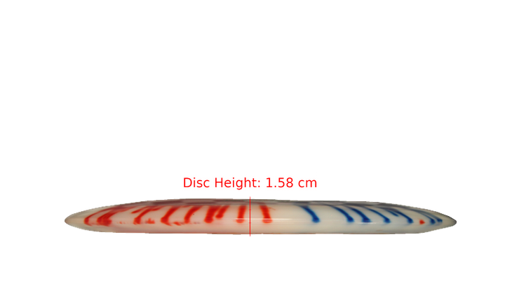 Discraft Z Fly Dye Heat Fairway Driver Profile View