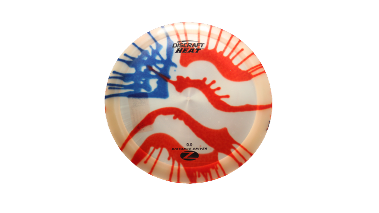 Discraft Z Fly Dye Heat Fairway Driver Front View
