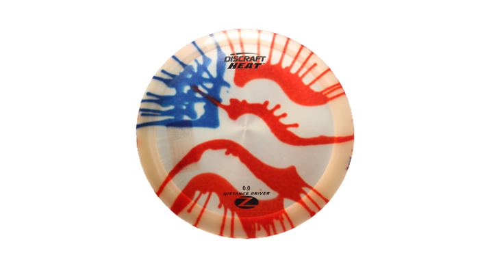 Discraft Z Fly Dye Heat Fairway Driver Front View