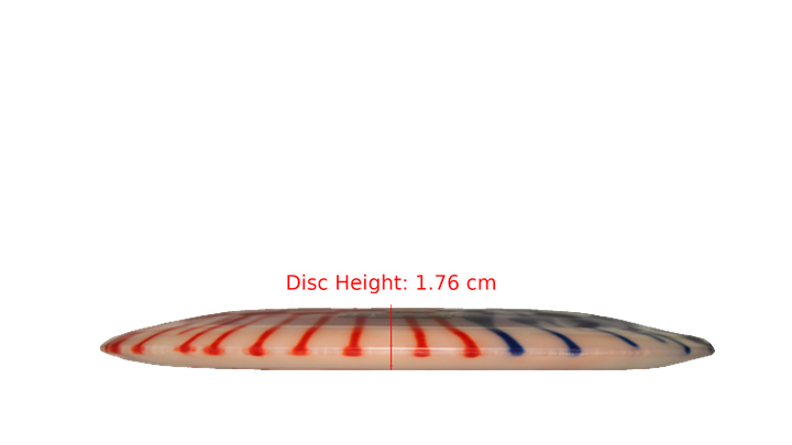 Discraft Z Fly Dye Heat Fairway Driver Profile View