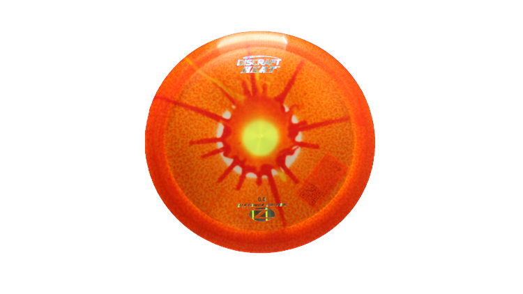 Discraft Z Fly Dye Heat Fairway Driver Front View