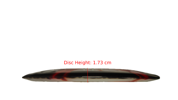 Discraft Z Fly Dye Heat Fairway Driver Profile View