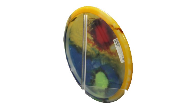 Discraft Z Fly Dye Meteor Midrange Back View