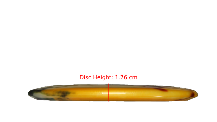 Discraft Z Fly Dye Meteor Midrange Profile View