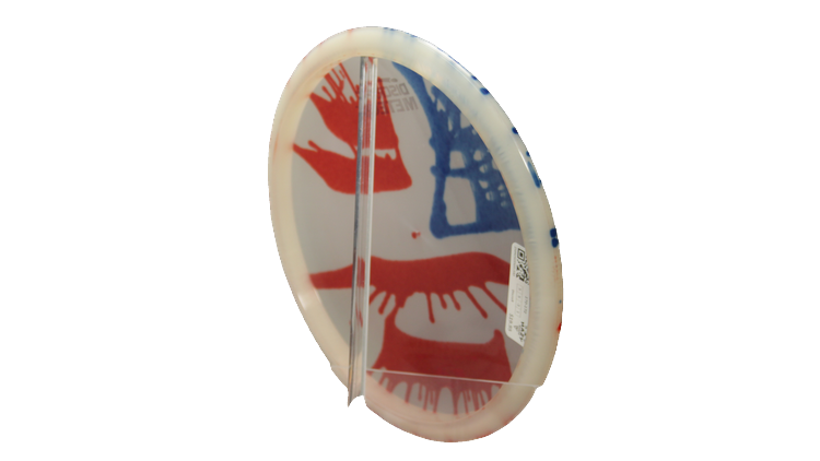 Discraft Z Fly Dye Meteor Midrange Back View