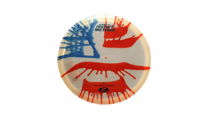 Discraft Z Fly Dye Meteor Midrange Front View