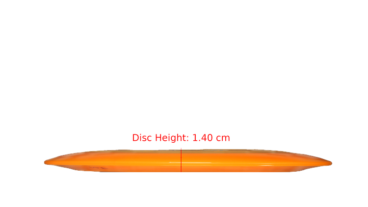 Discraft Z Lite Crank Distance Driver Profile View