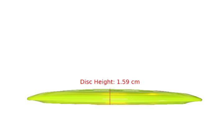Discraft Z Lite Thrasher Distance Driver Profile View
