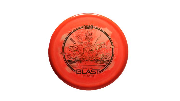 DGA First Flight ProLine Swirl Blast Putter Front View