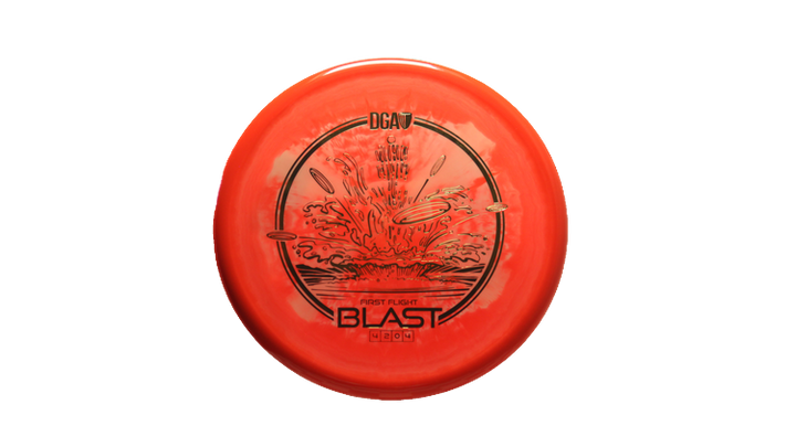 DGA First Flight ProLine Swirl Blast Putter Front View