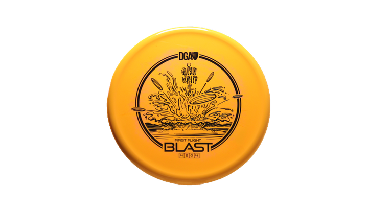 DGA First Flight ProLine Swirl Blast Putter Front View