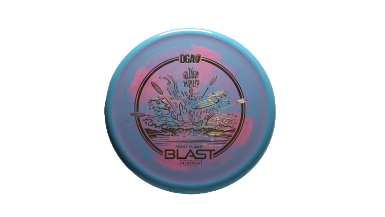 DGA First Flight ProLine Swirl Blast Putter Front View