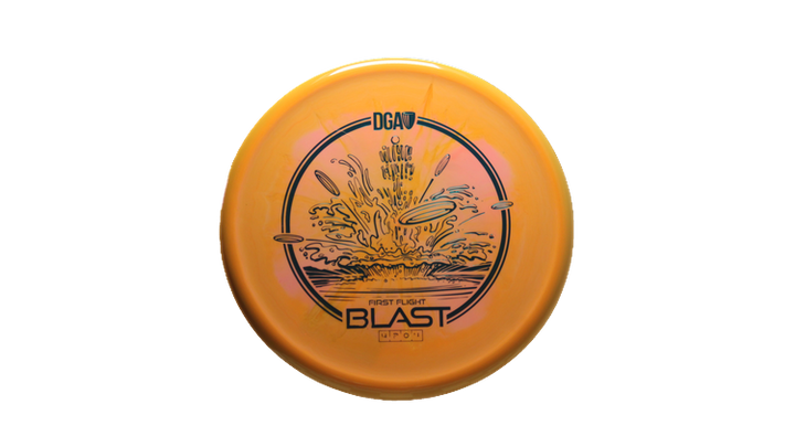 DGA First Flight ProLine Swirl Blast Putter Front View