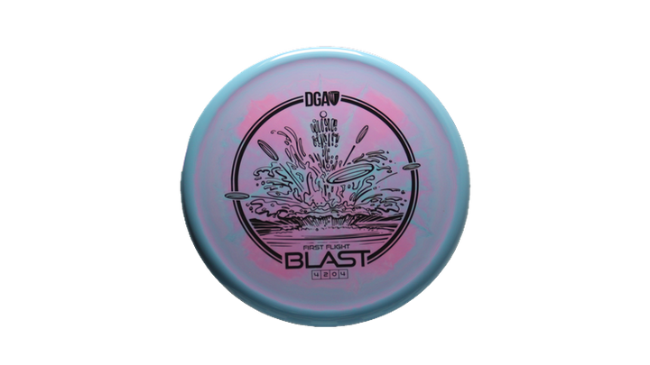 DGA First Flight ProLine Swirl Blast Putter Front View