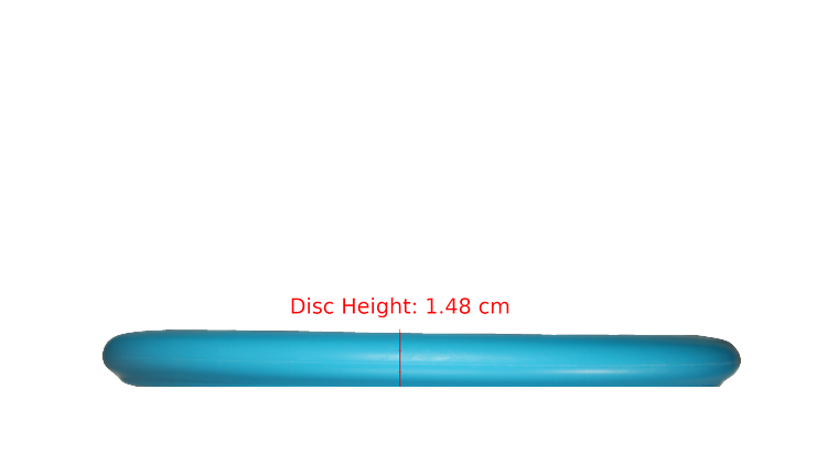 Pie Pan Discs Butter Line Bagger Putter Profile View