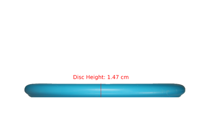 Pie Pan Discs Butter Line Bagger Putter Profile View