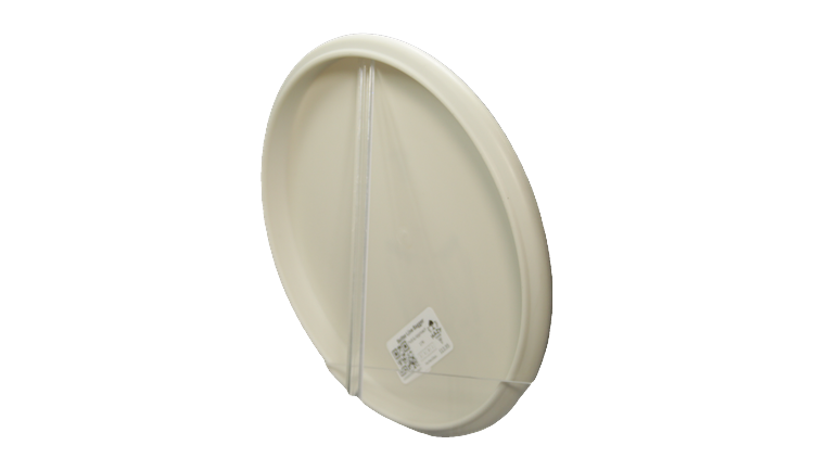 Pie Pan Discs Butter Line Bagger Putter Back View