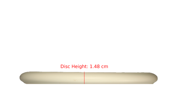 Pie Pan Discs Butter Line Bagger Putter Profile View
