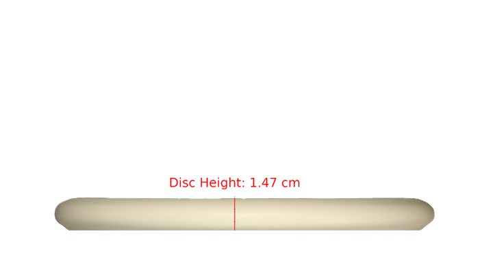 Pie Pan Discs Butter Line Bagger Putter Profile View