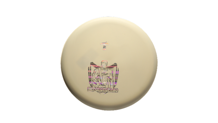 Pie Pan Discs Butter Line Bagger Putter Front View