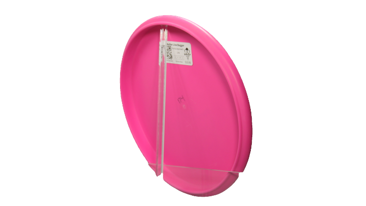 Pie Pan Discs Butter Line Bagger Putter Back View