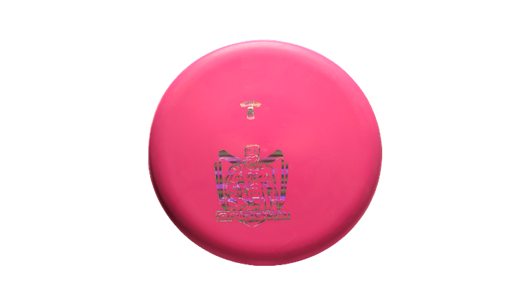 Pie Pan Discs Butter Line Bagger Putter Front View