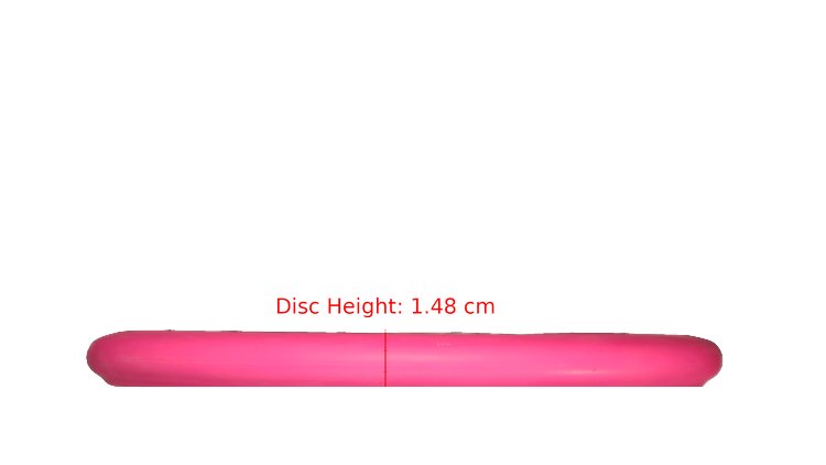 Pie Pan Discs Butter Line Bagger Putter Profile View