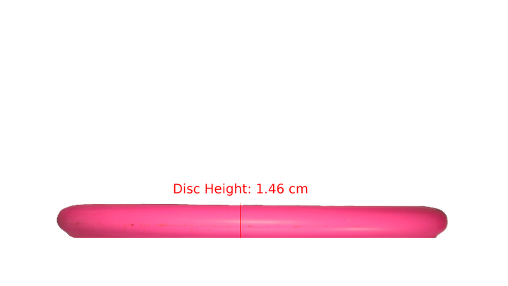 Pie Pan Discs Butter Line Bagger Putter Profile View