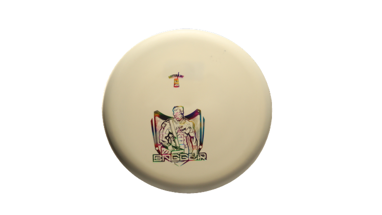 Pie Pan Discs Butter Line Bagger Putter Front View