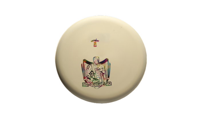 Pie Pan Discs Butter Line Bagger Putter Front View