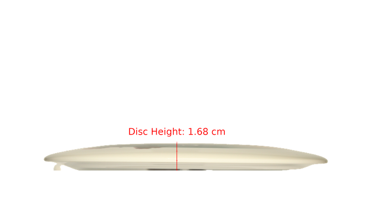 Latitude 64 Lion DecoDye Sapphire Distance Driver Profile View