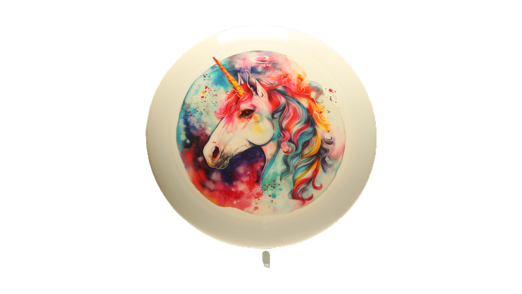 Latitude 64 Unicorn DecoDye Bolt Distance Driver Front View