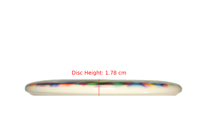 Dynamic Discs Space Kitty Trippin DyeMax Judge Putter Profile View