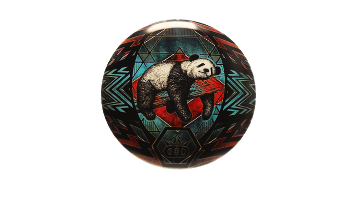 Dynamic Discs Sleepy Panda DyeMax Escape Fairway Driver Front View