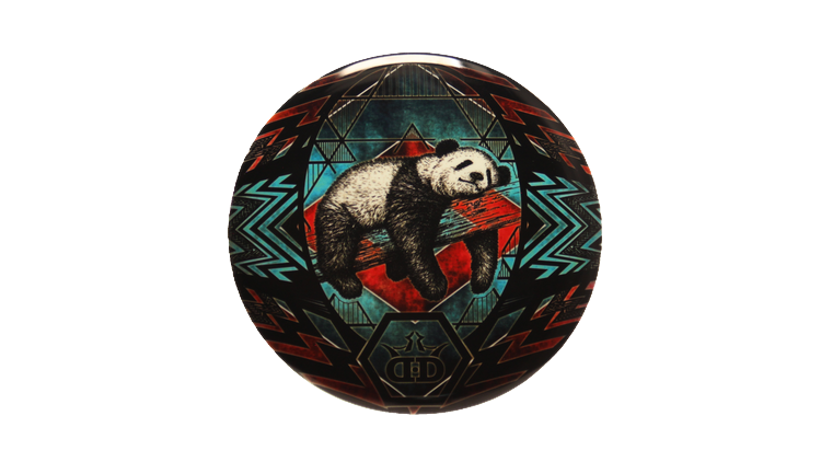 Dynamic Discs Sleepy Panda DyeMax Emac Truth Midrange Front View