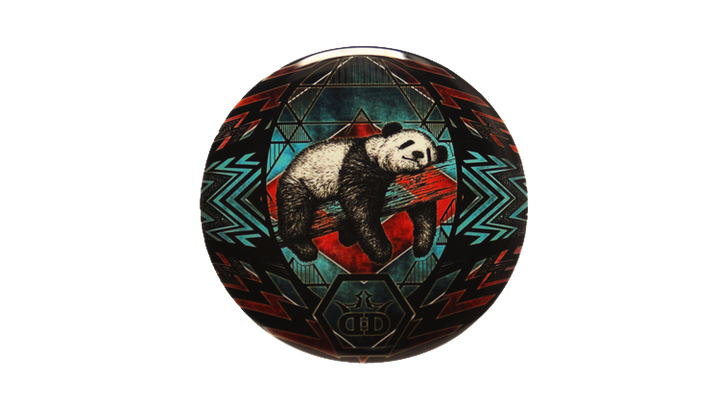 Dynamic Discs Sleepy Panda DyeMax Emac Truth Midrange Front View