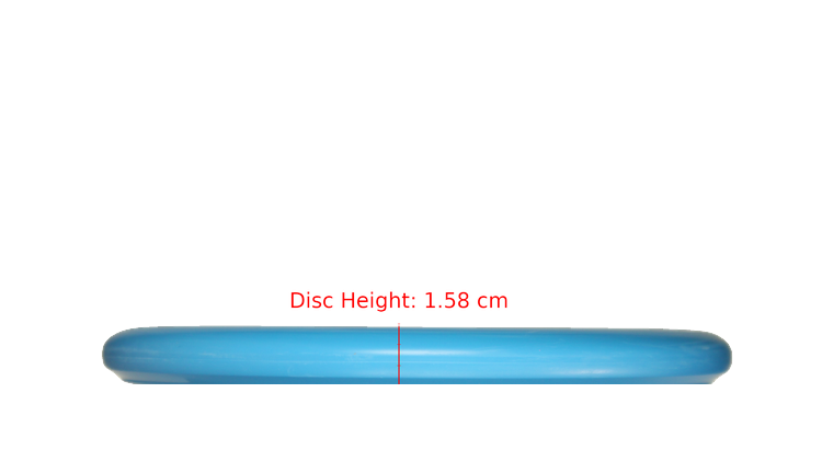 Discmania 2025 Gannon Buhr Huk Lab Collaboration Flex 3 D-Line P2X Putter Profile View