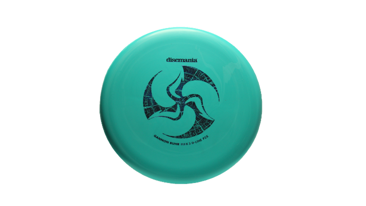 Discmania 2025 Gannon Buhr Huk Lab Collaboration Flex 3 D-Line P2X Putter Front View