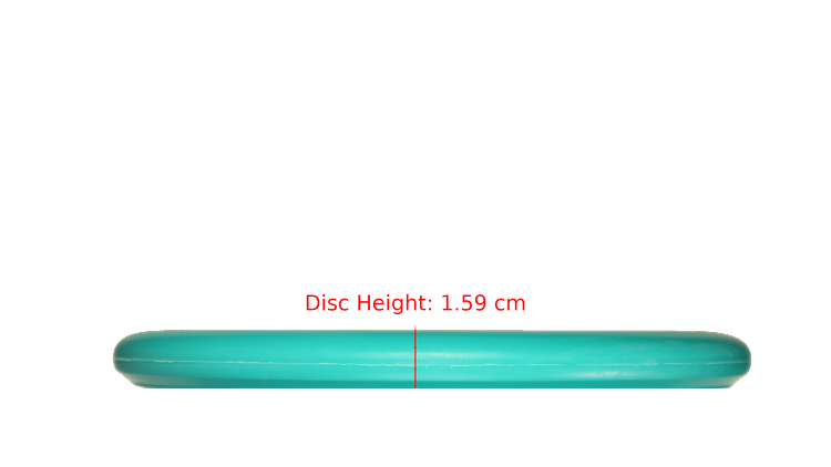 Discmania 2025 Gannon Buhr Huk Lab Collaboration Flex 3 D-Line P2X Putter Profile View