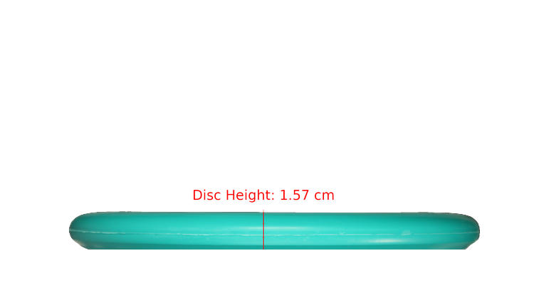 Discmania 2025 Gannon Buhr Huk Lab Collaboration Flex 3 D-Line P2X Putter Profile View