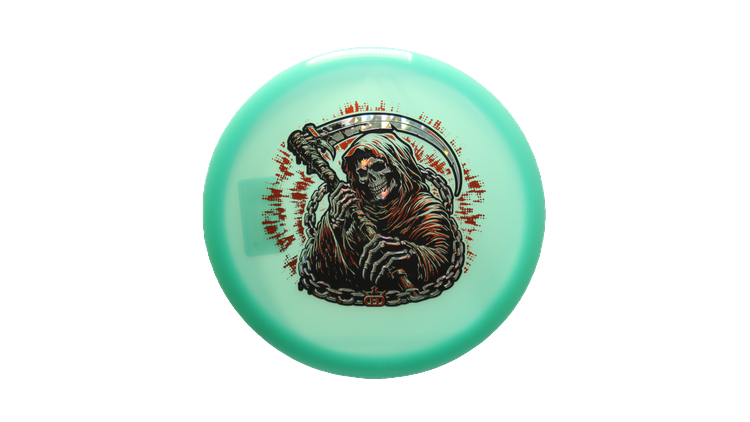 Dynamic Discs 2025 Reaper of Pars Lucid Moonshine Verdict Midrange Front View