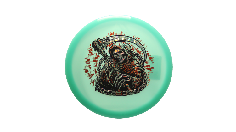 Dynamic Discs 2025 Reaper of Pars Lucid Moonshine Verdict Midrange Front View