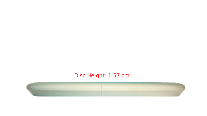 Latitude 64 Isaac Robinson Team Series 2025 x2 Zero Medium Orbit Sinus Putter Profile View