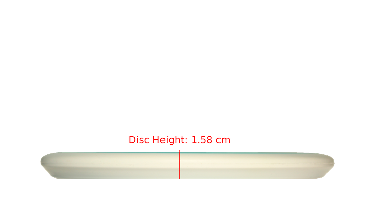 Latitude 64 Isaac Robinson Team Series 2025 x2 Zero Medium Orbit Sinus Putter Profile View