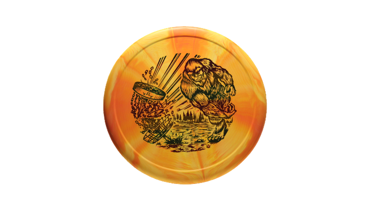 Latitude 64 2025 Slamsquatch Classic Blend Burst Slammer Putter Front View