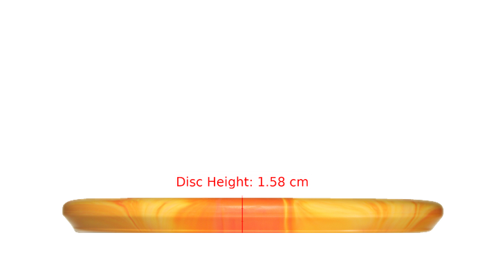 Latitude 64 2025 Slamsquatch Classic Blend Burst Slammer Putter Profile View
